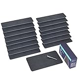 [Upgraded] Homluck Stair Treads Non Slip Indoor, 16Pcs Stair Runners for Wooden Steps with Landing Mat, Self-Adhesive Stair Treads Carpet for Dogs, Elders, Kids, 8' X 30', Gray