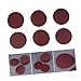 Healvian 2pcs Grits Round Sandpapers Self-Stick Sanding Sheets Dark for Industry Decorative Use