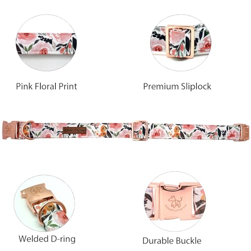 Elegant-little-tail-Dog-Collar-Pink-Floral-Pattern-Pet-Collar-Summer-Durable-Cute-Dog-Collars-Male-or-Female-Pet-Gift-Adjustable-Dog-Collar-for-Medium-Dogs Elegant little tail Dog Collar Pink Floral Pattern Pet Collar Summer Durable Cute Dog Collars Male or Female Pet Gift Adjustable Dog Collar for Medium Dogs