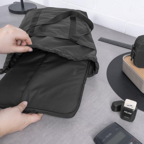 Housse pour ordinateur portable MILAN Shadow, protection PC noir, pochette notebook compacte - 5