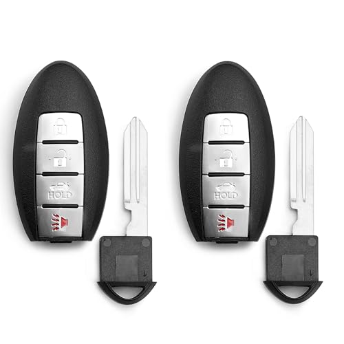 Key Fob Replacement Car Keys 4-Button (2PCS) 315MHz Compatible with