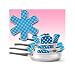 PADDED POT AND PAN PROTECTORS (SET OF 6) BLUE