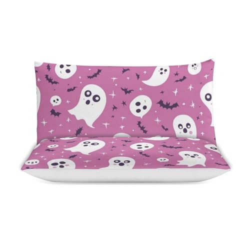 Ropa de cama infantil de animales rosas en microfibra transpirable para cama juvenil 4