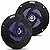 Pyle Marine Waterproof Speakers 6.5” - Low Profile Slim Style Wakeboard Tower and Weather Resistant Outdoor Audio Stereo Sound System with LED Lights and 240 Watt Power - 1 Pair in Black - PLMRS63BL