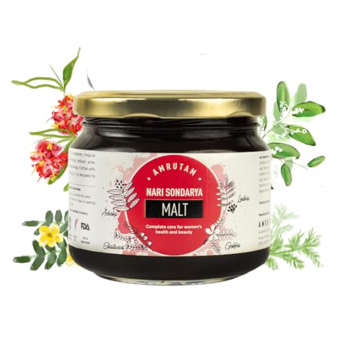 AMRUTAM Nari Sondarya | Ayurvedic Medicine for Women's Health with Ashoka, Lodhra, Shatavari | 20+ Ayurvedic Herbs (400 GRAMS)