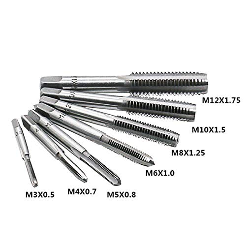 Sunxenze 8Pcs Metric Thread Machine Taps Set thumb #2