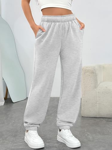 Trendy Queen Womens Sweatpants High Waisted Baggy Lounge Pants Fall Active Comfy Joggers with Pockets 20254