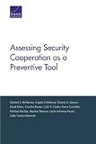 Assessing Security Cooperation as a Preventive Tool