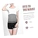 HAKIDZEL 1Pc Cotton Lumbar Support Belt Practical Waist Protective Tool for Outdoor Activities Light Grey for Back Support and Comfort