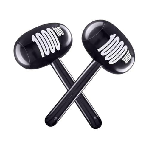 WHAMVOX Inflatable Mallet Toy Set Large Pieces Inflatable Hammer for Boys and Girls Balloon Hammer Toy for Party and Fun Activities