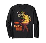 Funny Walk Wok Woks Waking Cooking Chinese Noodles