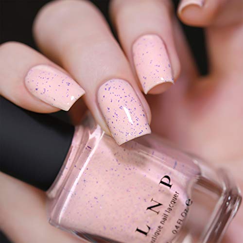 Image of ILNP Sweet Tart - Pastel Coral Speckled Nail Polish