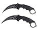 Karambit， Stainless Steel Camping Hunting Knife/Tactical Knife/Karambit -Fixed Blade （Set of 2）