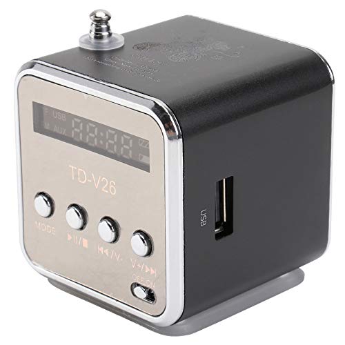 Hemobllo Mini Speaker Digital Portable Music MP3/4 Player Micro SD/TF USB Disk Speaker FM Radio Mini Digital Display Screen Speaker Music Player(Black) Hemobllo Mini Speaker Digital Portable Music MP3/4 Player Micro SD/TF USB Disk Speaker FM Radio Mini Digital Display Screen Speaker Music Player(Black)