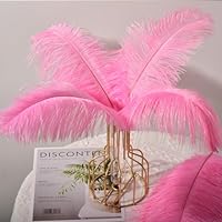 30 Piume Di Struzzo Decorative Bianche | Lunghe 25-30 Cm | Per Matrimoni, Casa, Costumi E Fai Da Te - Foto 8