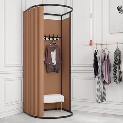 WUGCHDA Umkleidekabine Freistehend, Tragbare Mobiles...