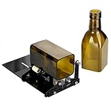 Alta calidad: nuestra máquina de cortar botellas de vidrio está hecha de rueda de poliuretano y cabeza de cortador de aleación de aluminio hacen que sea fácil cortar botellas de vidrio de diferentes tamaños, la cabeza de cortador de aleación de aluminio de alta dureza puede cortar fácilmente botellas redondas.