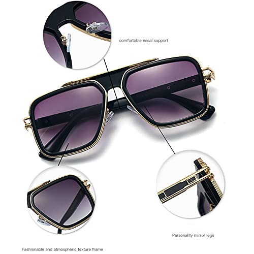 Sunglasses For Women Men Classic Design Fashion UV400 Square Sun Glasses Unisex Metal Frame Man Eyewear3