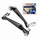 Gegong 7/8 Zoll Universal Aluminiumlegierung Lenkerbremsprotektor für Motorräder Elektroautos Mountainbikes (Silber)