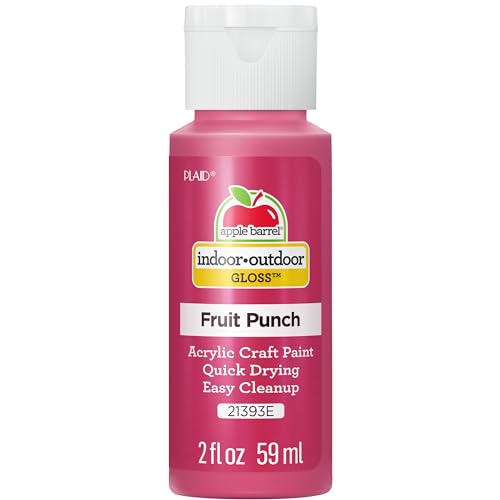 Apple Barrel Gloss Finish Acrylic Paint 2 oz. Fruit Punch
