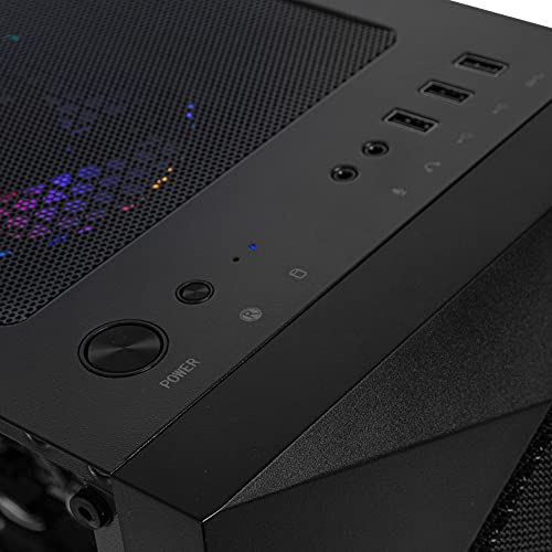 Mxz Desktop Gaming Computer Home&Office Pc R5 5600G,16Gb Ddr4 3200, 500G Nvme Ssd，6 Rgb Fans, Wifi & Win 11 Pro 64-Bit Ready(Ryzen 5 5600G) #TOP5