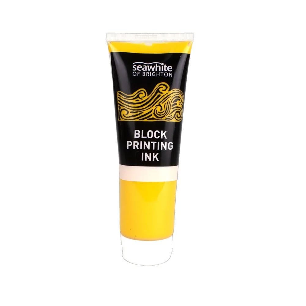 Seawhite Brilliant Yellow Block Printing Ink 250Ml