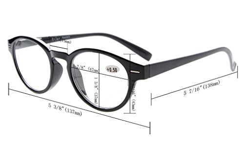 Image of Eyekepper Reading Glasses, Vintage Readers for Women Men, 5 Packs | Mens Ladies Reader Eyeglasses, All-Day Comfort Spring Hinges, Fashion Womens Cheaters, Scratch Resistant for Work /Crafts