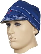 Soldador – Gorro tejido, resistente al fuego, 58 cm), color azul
