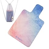 Echome Pilates Mat, Non Slip Towel for Reformer, Portable Mat with Mesh Bag (Candy)