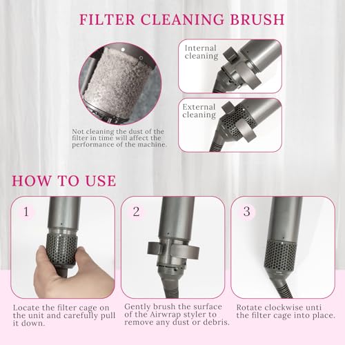 YTCHYYSK Difusor e Adaptador para Acessório de Difusor Dyson Airwrap Compatível com Modelador de Con