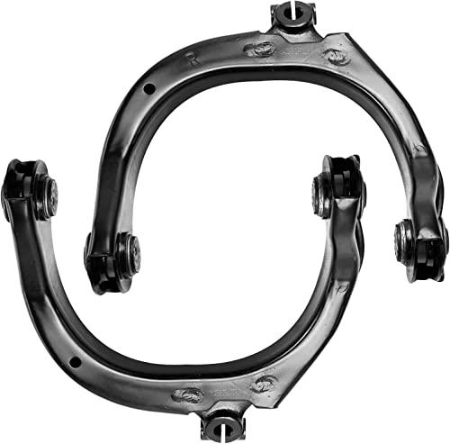 Image of Detroit Axle - Front 6pc Control Arms Kit for Chevy Trailblazer EXT SSR GMC Envoy XL XUV Saab 9-7x Buick Rainier Ascender Bravada, 2 Upper Control Arms 2 Ball Joints 2 Sway Bar End Links Replacement