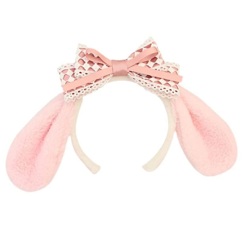 Creative Melody Ears-Shaped Headband for Women Hair Hoop Makeup Accessories for Toddler Cosplay Halloween