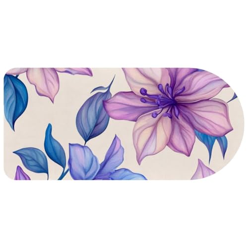 Tapis de souris de jeu fleurs roses pour un bureau harmonieux à la maison