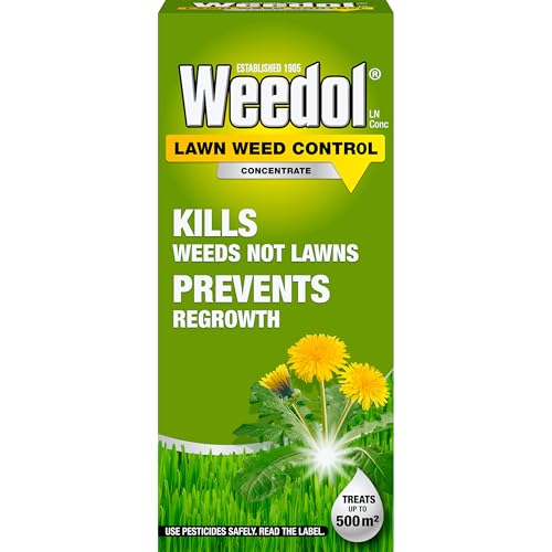 Weedol Lawn Weedkiller Concentrate Kills Weeds Not Lawns 1L