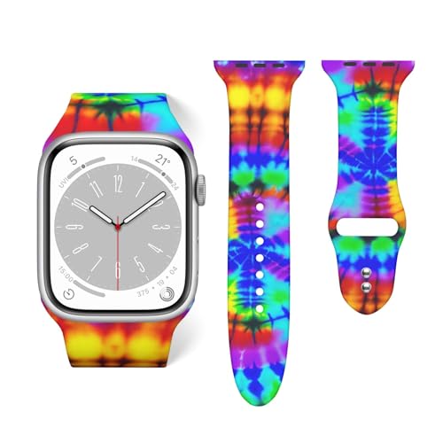 Correa de silicona Supdreamc para Apple Watch para hombre miniatura 1