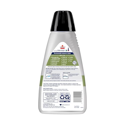 BISSELL Little Green Spot & Stain Cleaning Solution with OXY and StainProtect, for All Leading Portable Carpet & Upholstery Deep Cleaners, Instantly & Permanently Removes Stains, 2038G, 32oz - image 8