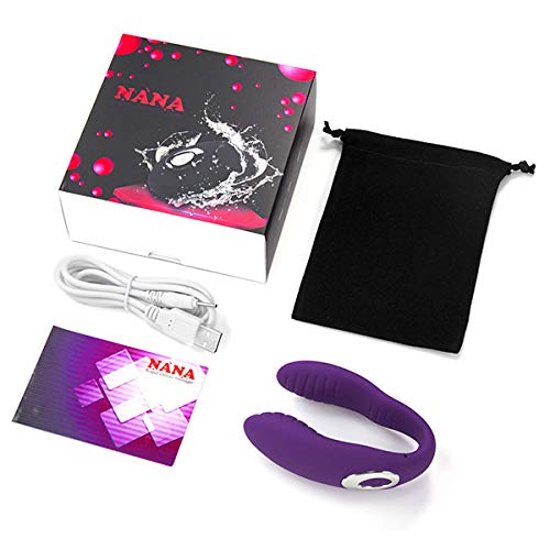 U-vibrator NANA Roxo - Silicone e Recarregável