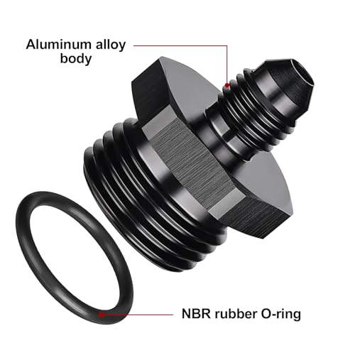 Image of EVIL ENERGY 4AN Flare to AN10 ORB Male O-Ring Fitting Adapter