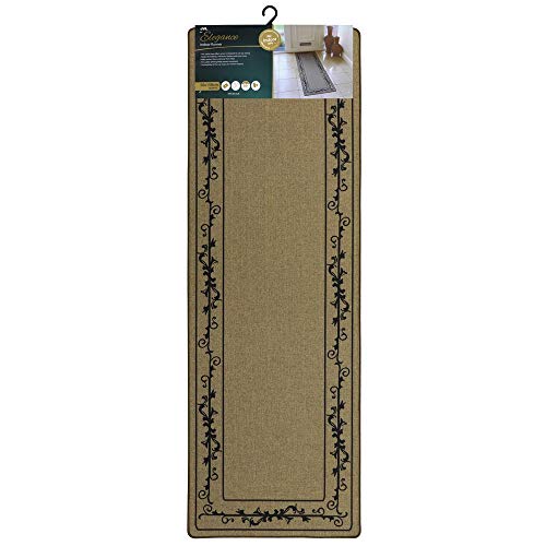 Image of JVL Elegance Range Border Indoor Runner 50 x 150 cm