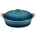 Le Creuset Stoneware Heritage Covered 2.25QT. Oval Casserole - Marine