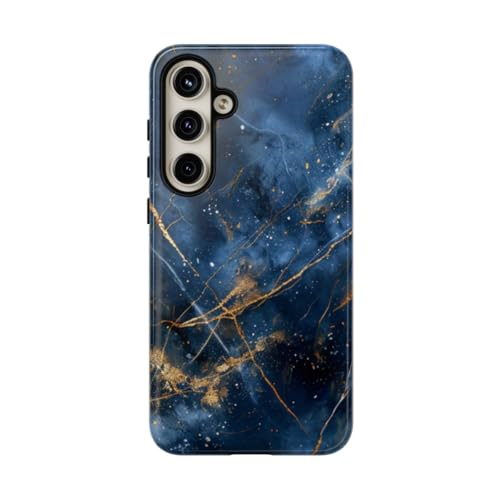 Coque Samsung S24 Plus marbre bleu - Finies les rayures sur votre téléphone