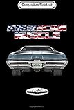  Composition Notebook: 69 Hotrod Muscle Car Oldtimer Youngtimer Men Women Kids Journal/Notebook Blank Lined Ruled 6x9 100 Pages