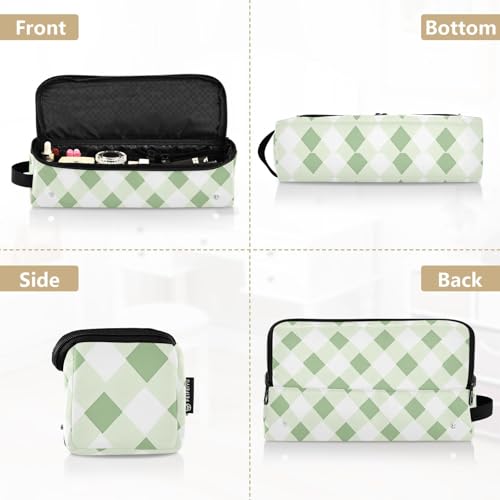 Organizador 2 en 1 para herramientas de cabello con almohadilla resistente al calor y bolsa de viaje para planchas, alisadores y rizadores miniatura 5