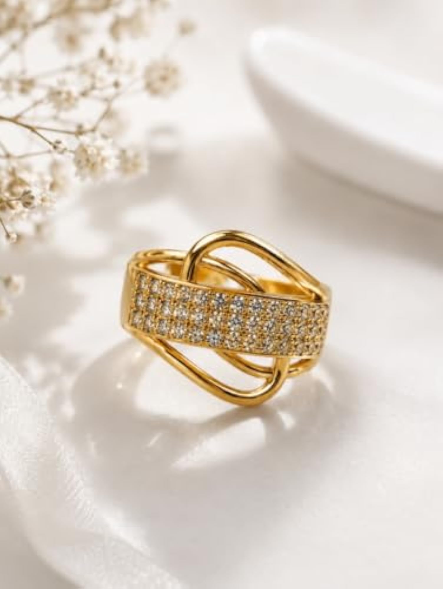 Women's Adjustable Ring, Classic Design