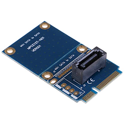 Adaptador de tarjeta convertidora mSATA a SATA para PCI-e