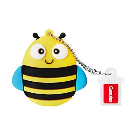 Garrulax USB Flash Drives, 8GB / 16GB / 32GB Premium Waterproof Silicone Cute Cartoon High Speed USB 2.0 Data Storage Drive Memory Stick Flash Pen Disk Pendrive Cover