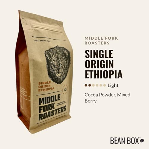 Single Origin Ethiopia - Café en Grano Tostado - 12 Ounce miniatura 2