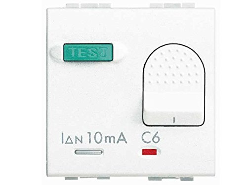 Bticino Interruttore Magnetotermico Differenziale - 16A 10mA 2Moduli Salvavita