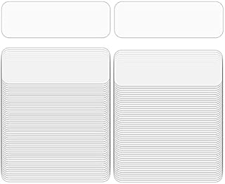 120pcs Double Sided Nano Tape Strips,Sticky Tape No-trace Removable Glue Tape Self Adhesive Wall Strips Transparent Non-marking Stickers Clear Mounting Tape Removable Mounting Nano Adhesive Tape