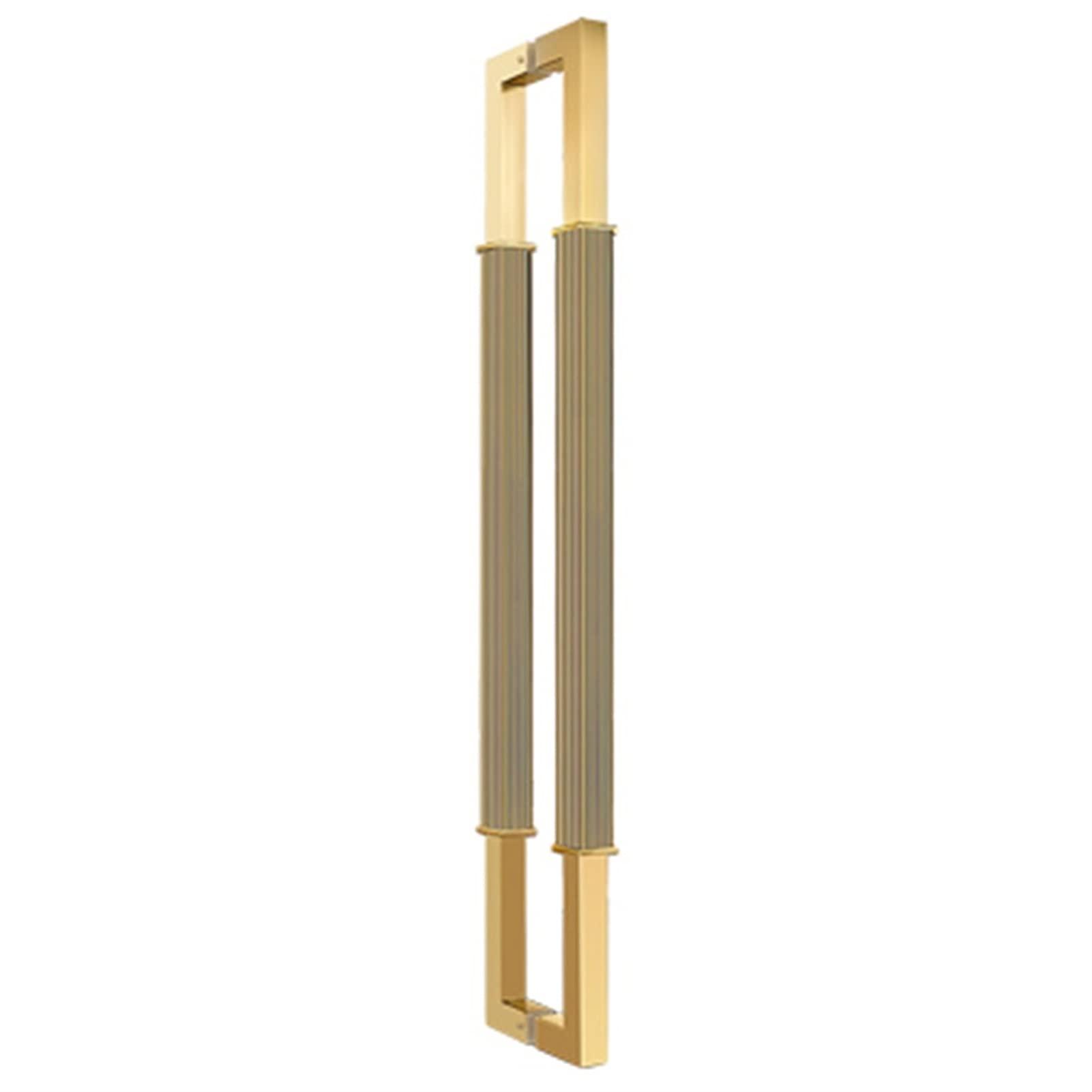 Lrfvhyqnk Gold Barn Door Handles Sliding Pull, Double Sided Barn Door Pull Handle Stainless Steel Multicolor Multiple Sizes(,60Cm(23.6In))
